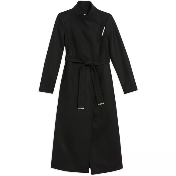 Ted Baker London BLACK Mid-lenght Coat. - Picture 3 of 8